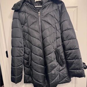 Lane Bryant Black Puffer Jacket